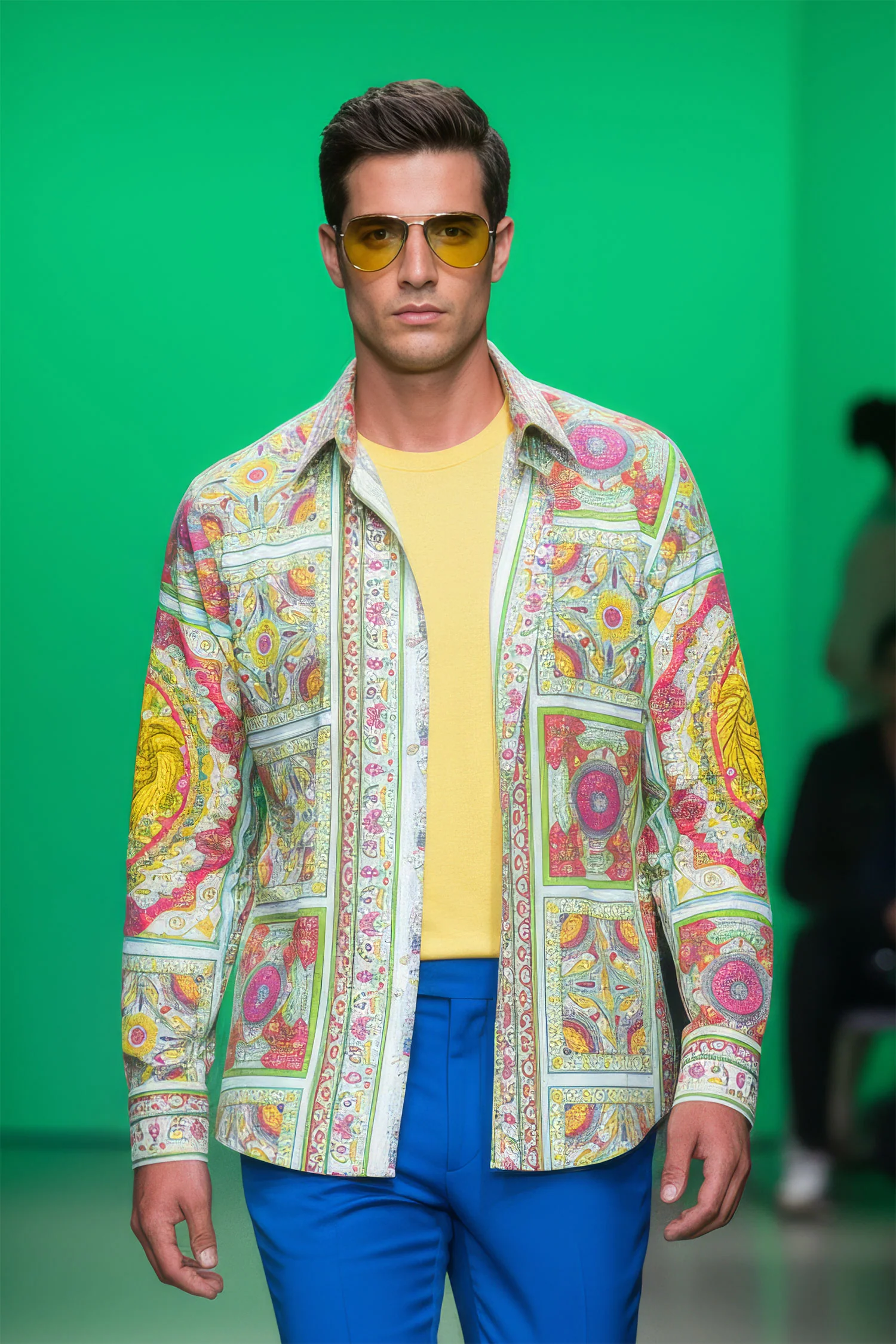 Baroque swatches Long Sleeve Shirt - Image 3