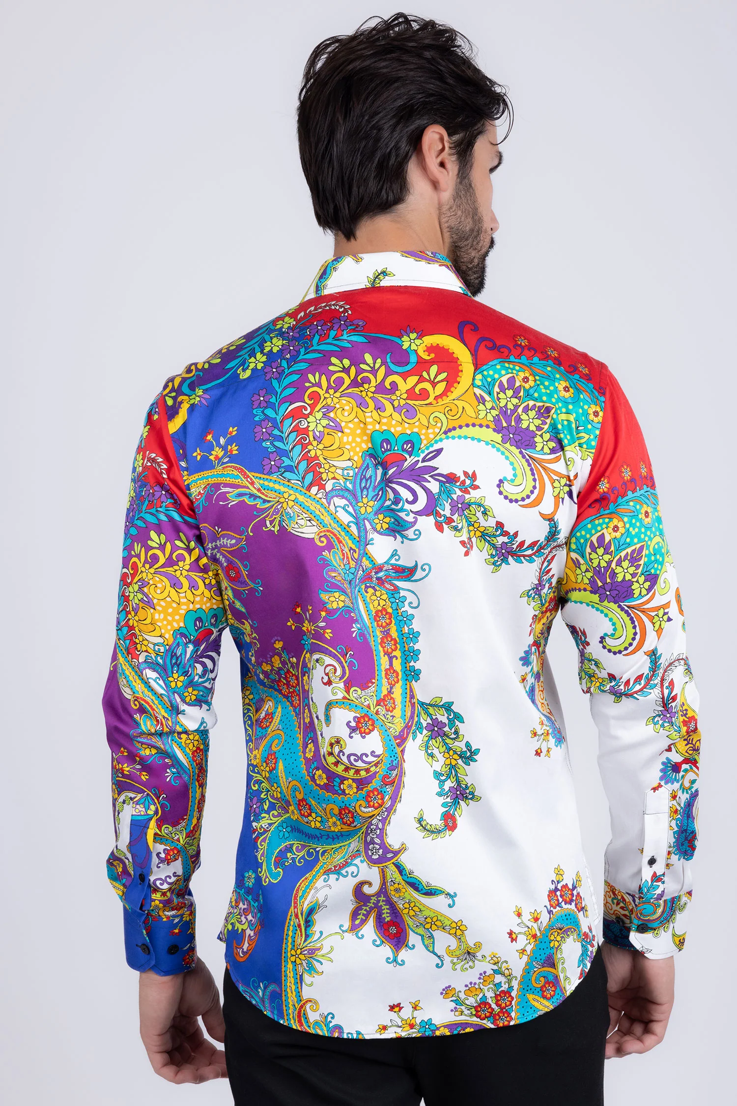 Bold Explosion Long Sleeve Shirt - Image 3
