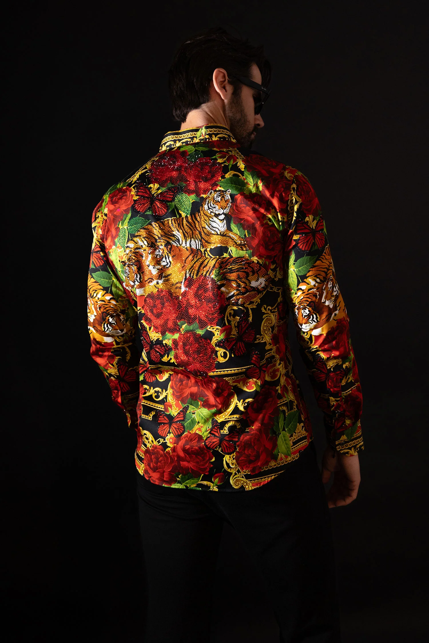 Casablanca Rhinestone Long Sleeve Shirt - Image 5