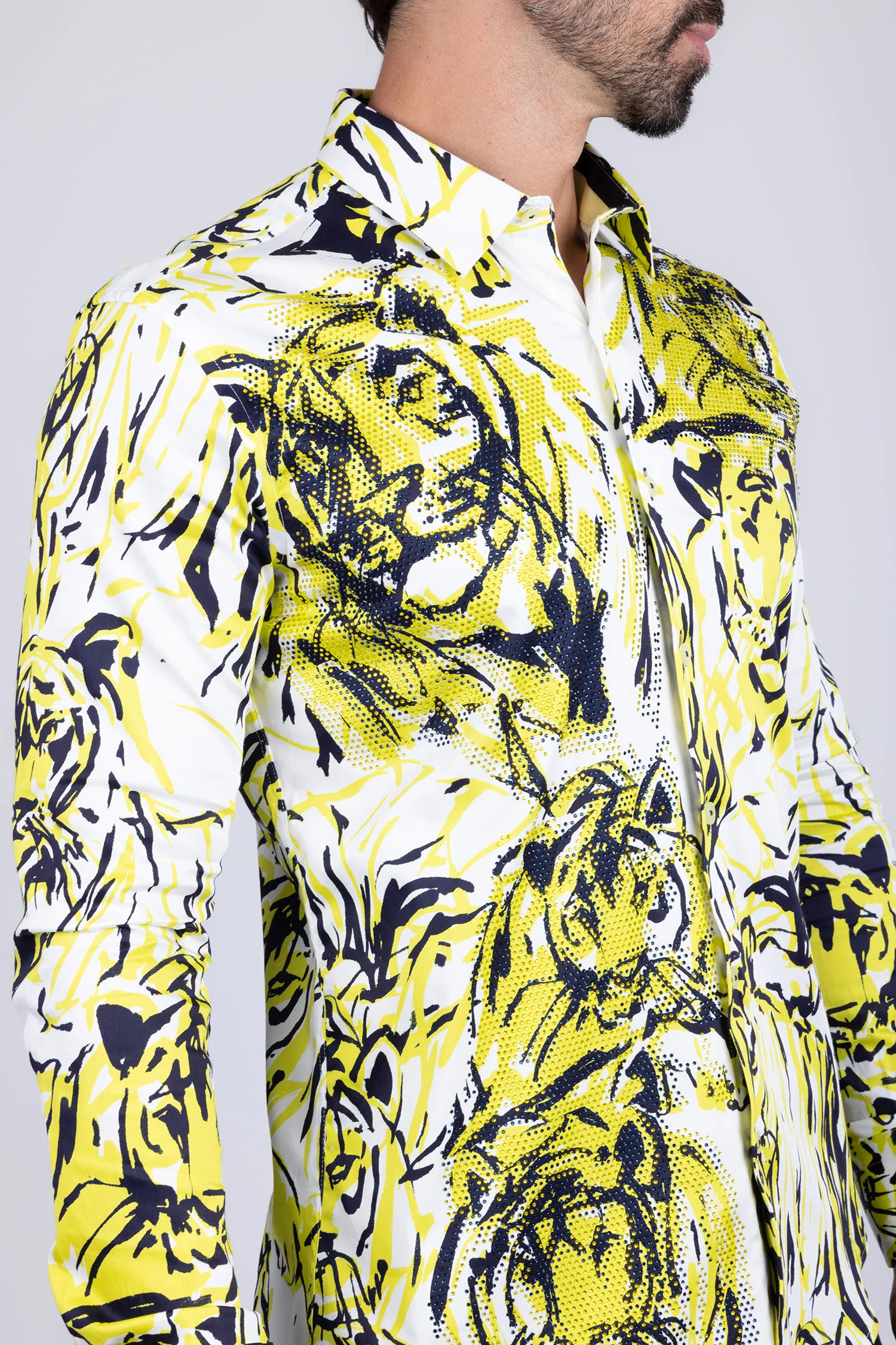 Cats Rhinestone Long Sleeve Shirt - Image 6