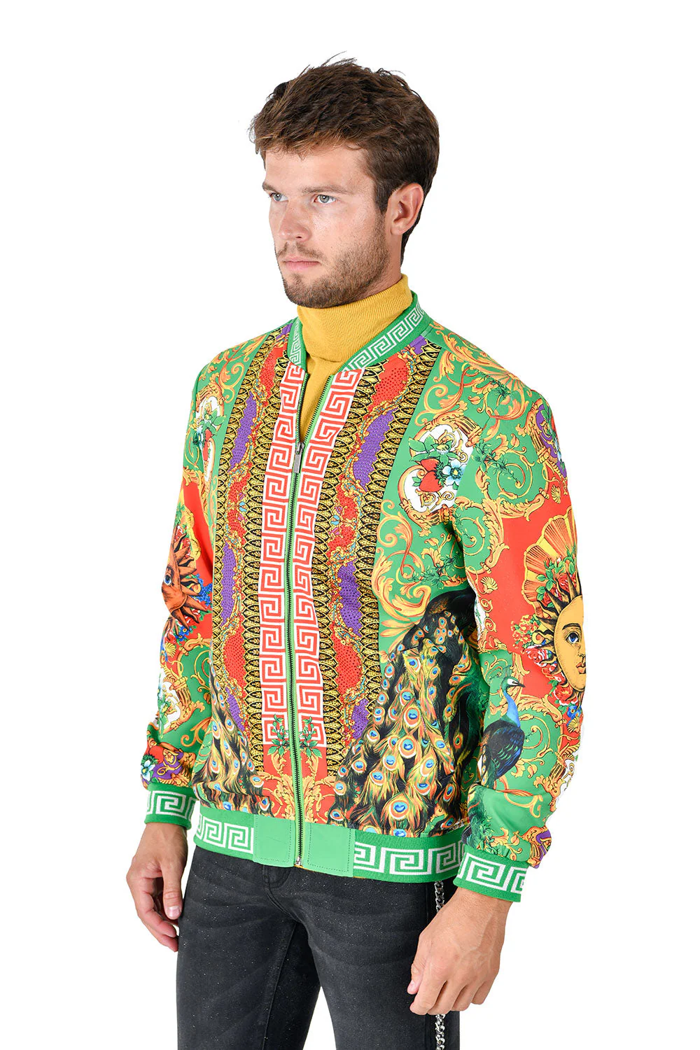 Celestial Sun Bomber Jacket - Image 4