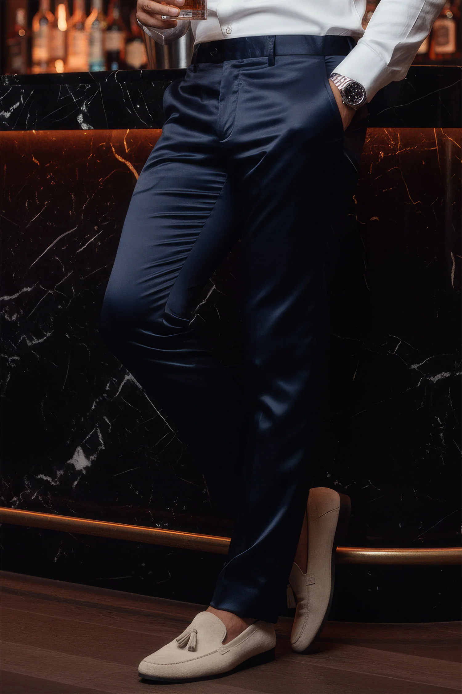 Chaps Satin Pants - Image 3