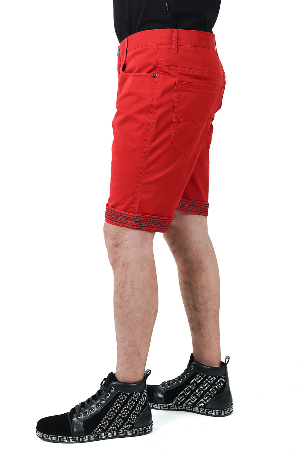 Game On Greek Key Shorts - Image 11