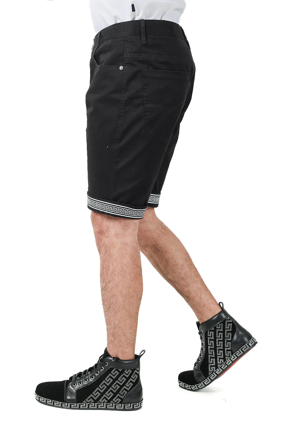 Game On Greek Key Shorts - Image 4