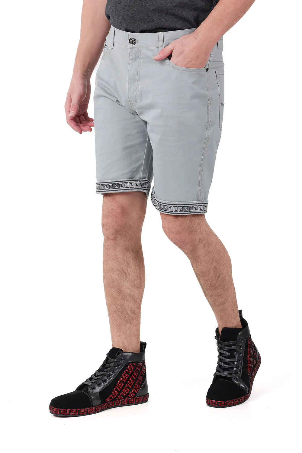 Game On Greek Key Shorts - Image 6