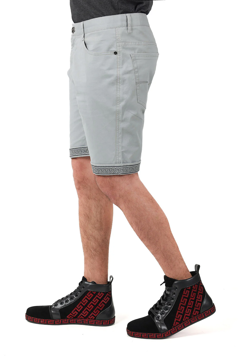 Game On Greek Key Shorts - Image 7