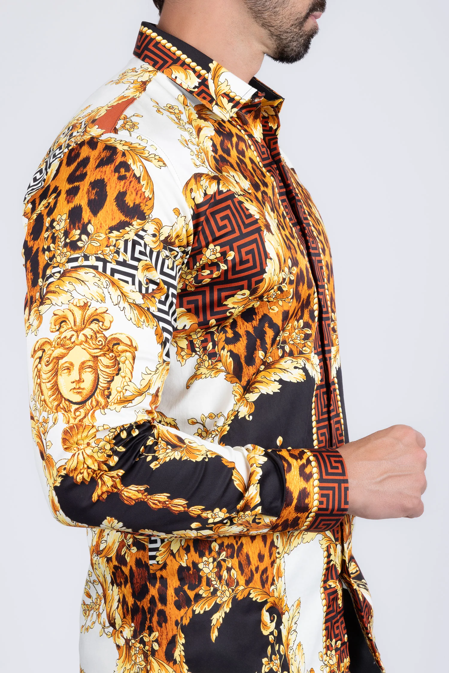 Leopard Baroque Long Sleeve Shirt - Image 14