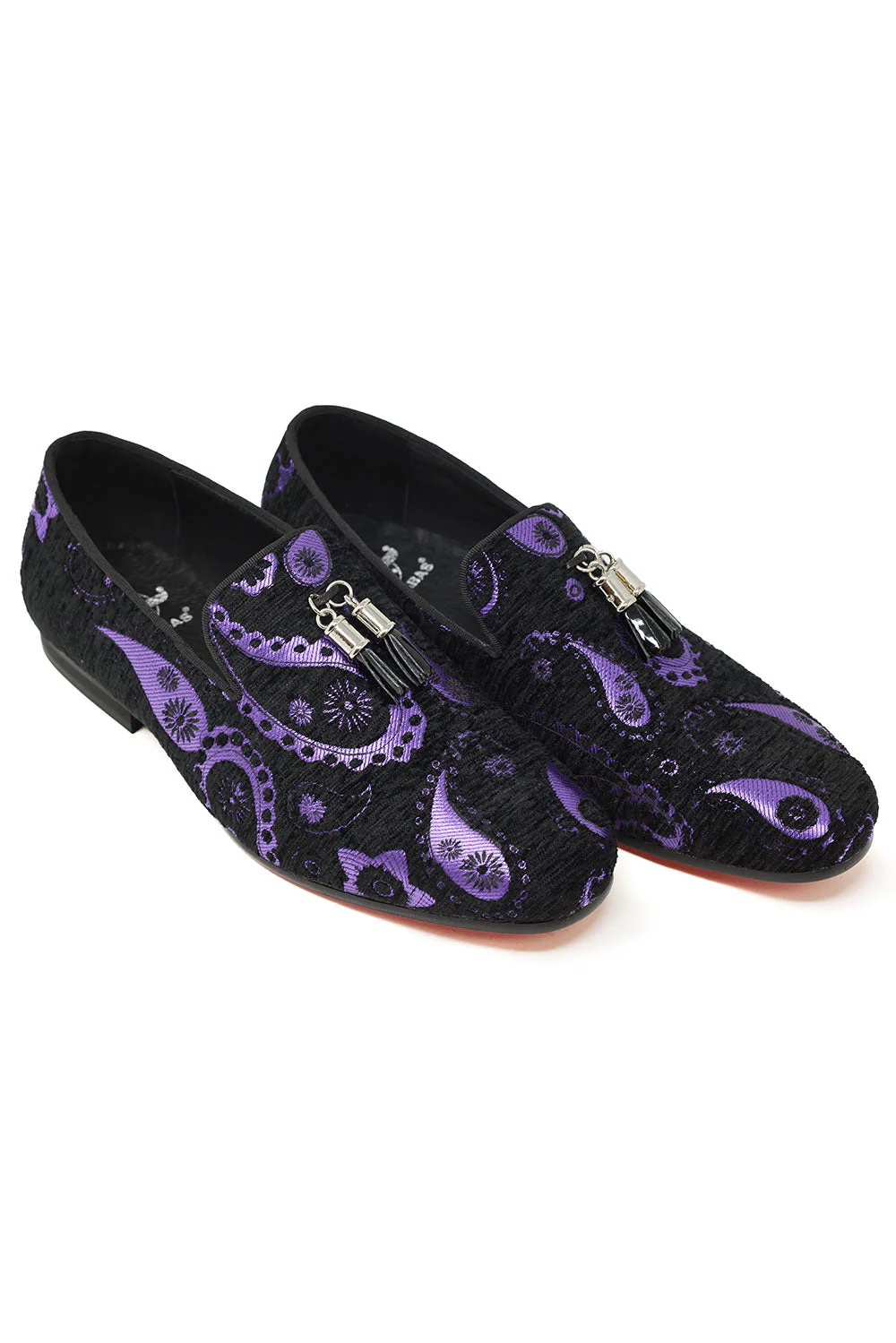 Luscious Paisley Tassel Loafers - Image 7
