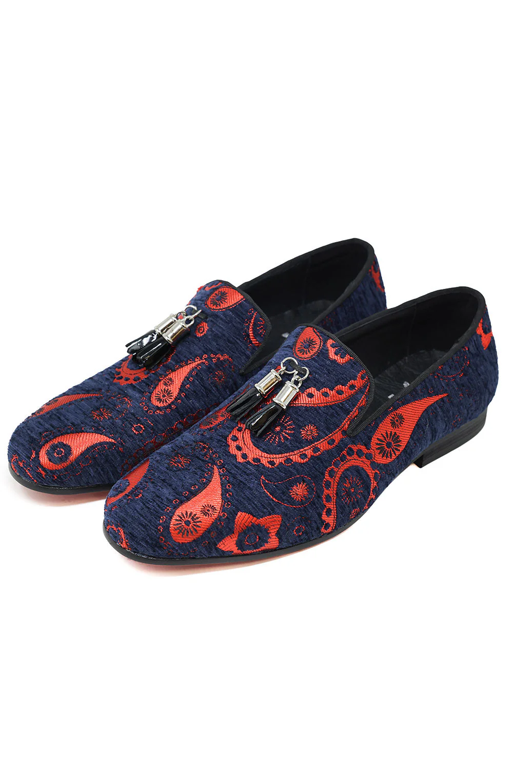 Luscious Paisley Tassel Loafers - Image 8
