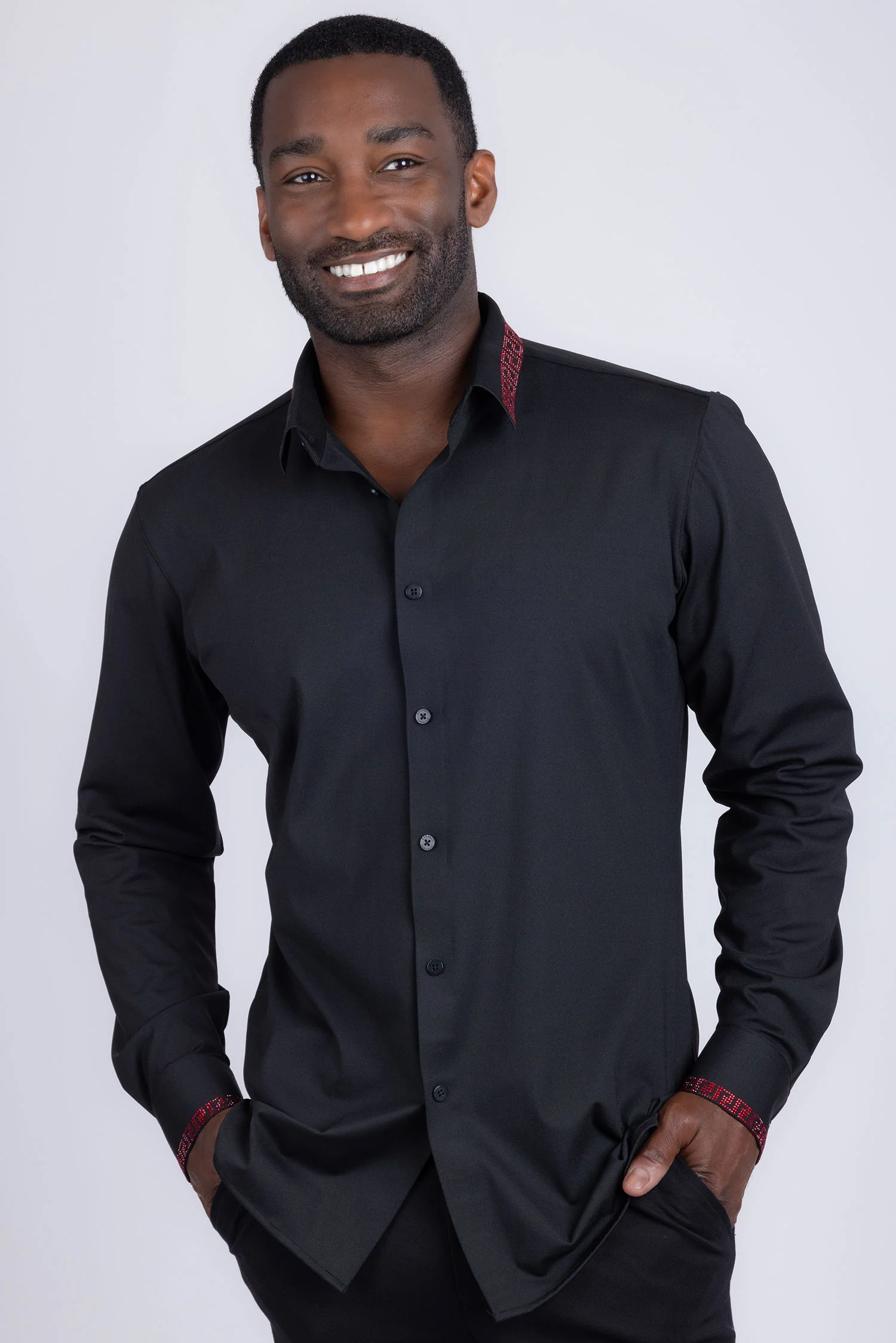 MEANDRO BORDERS Long Sleeve Shirt - Image 10