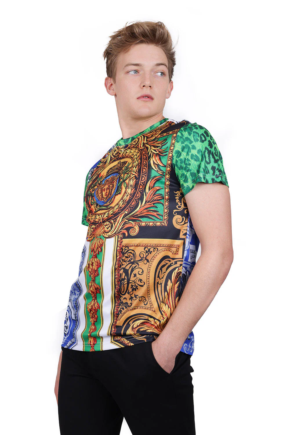 Pierre Medusa Rhinestone T-Shirt - Image 3
