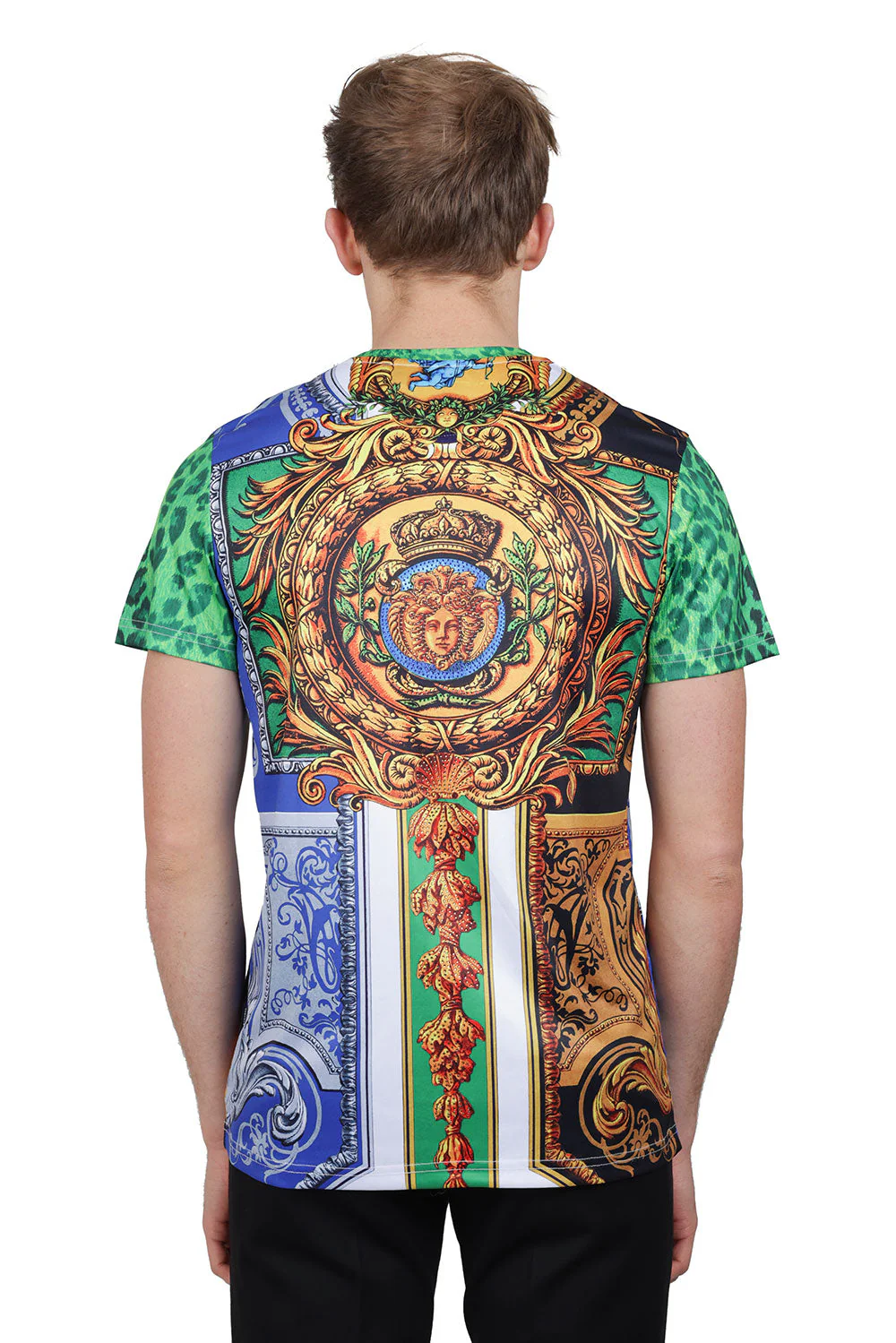 Pierre Medusa Rhinestone T-Shirt - Image 4