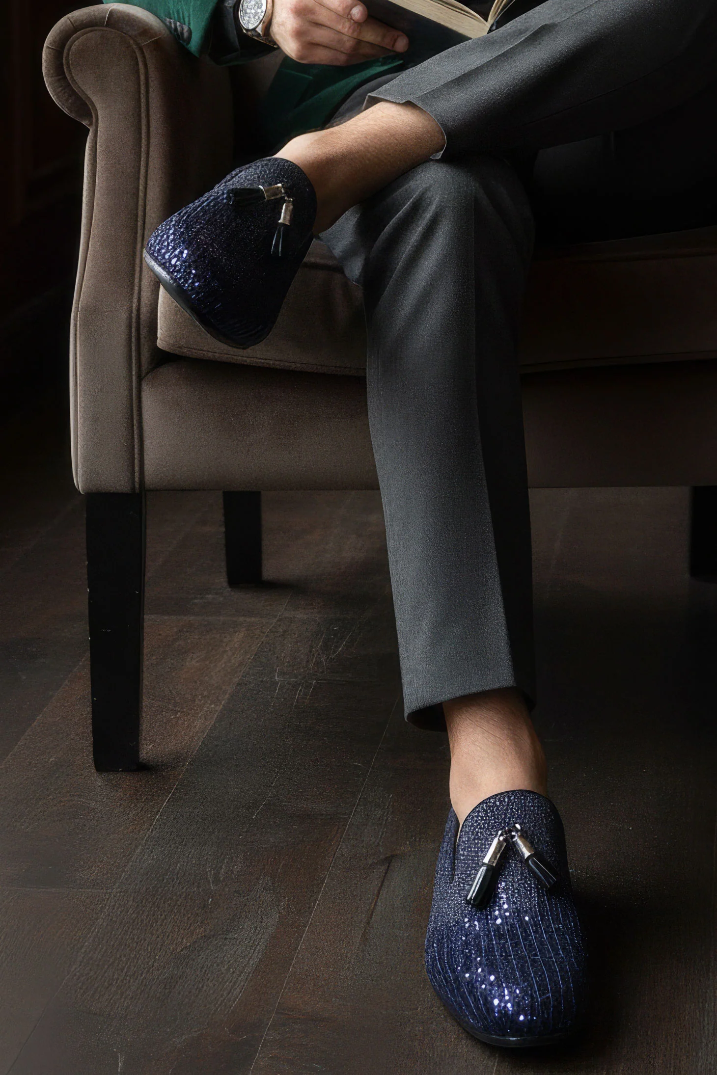 Poker Play Tassel Loafers - Image 4