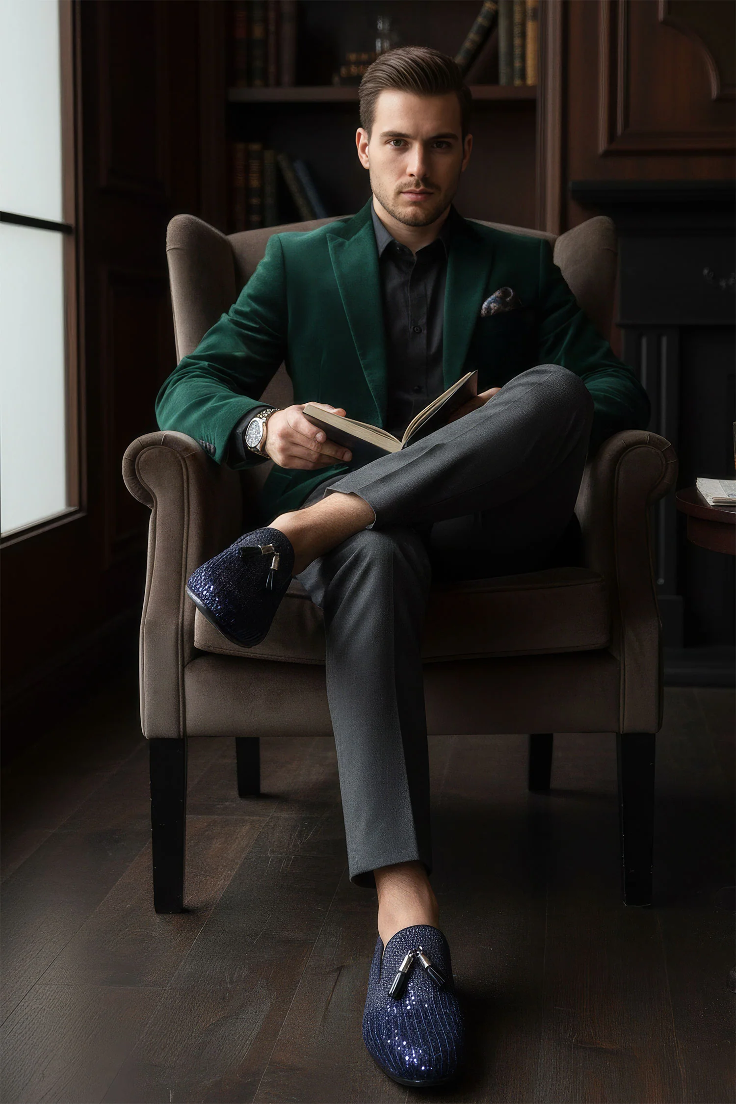 Poker Play Tassel Loafers - Image 5