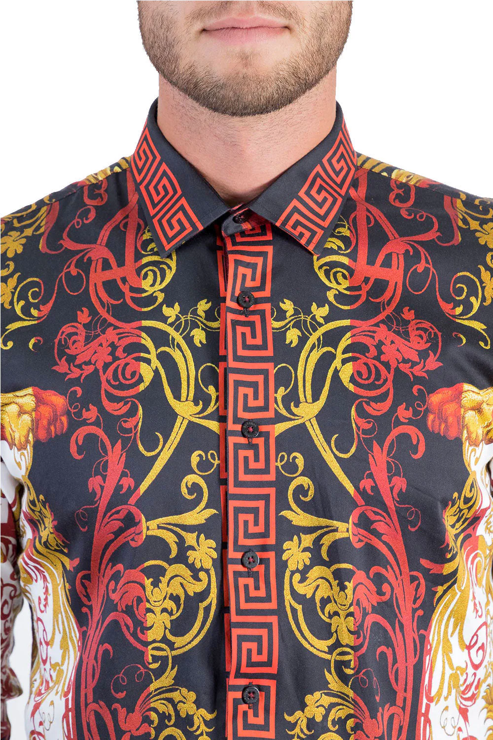 Baroque Era Rhinestone Long Sleeve Shirt - Image 5