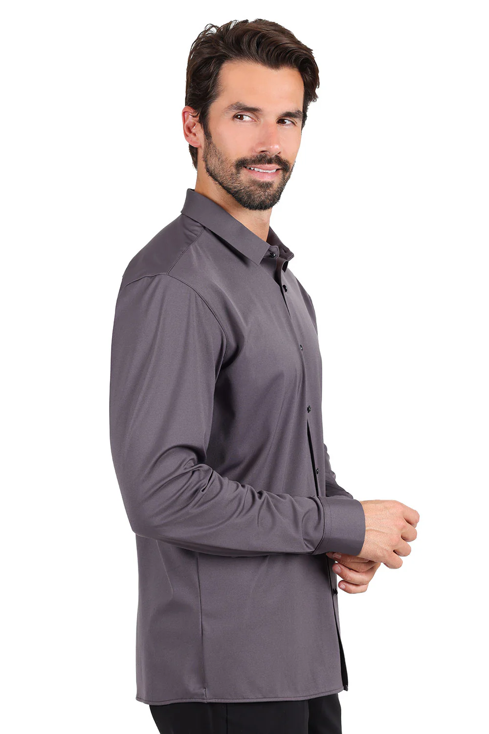 Solid Emperor Long Sleeve Shirt - Image 17