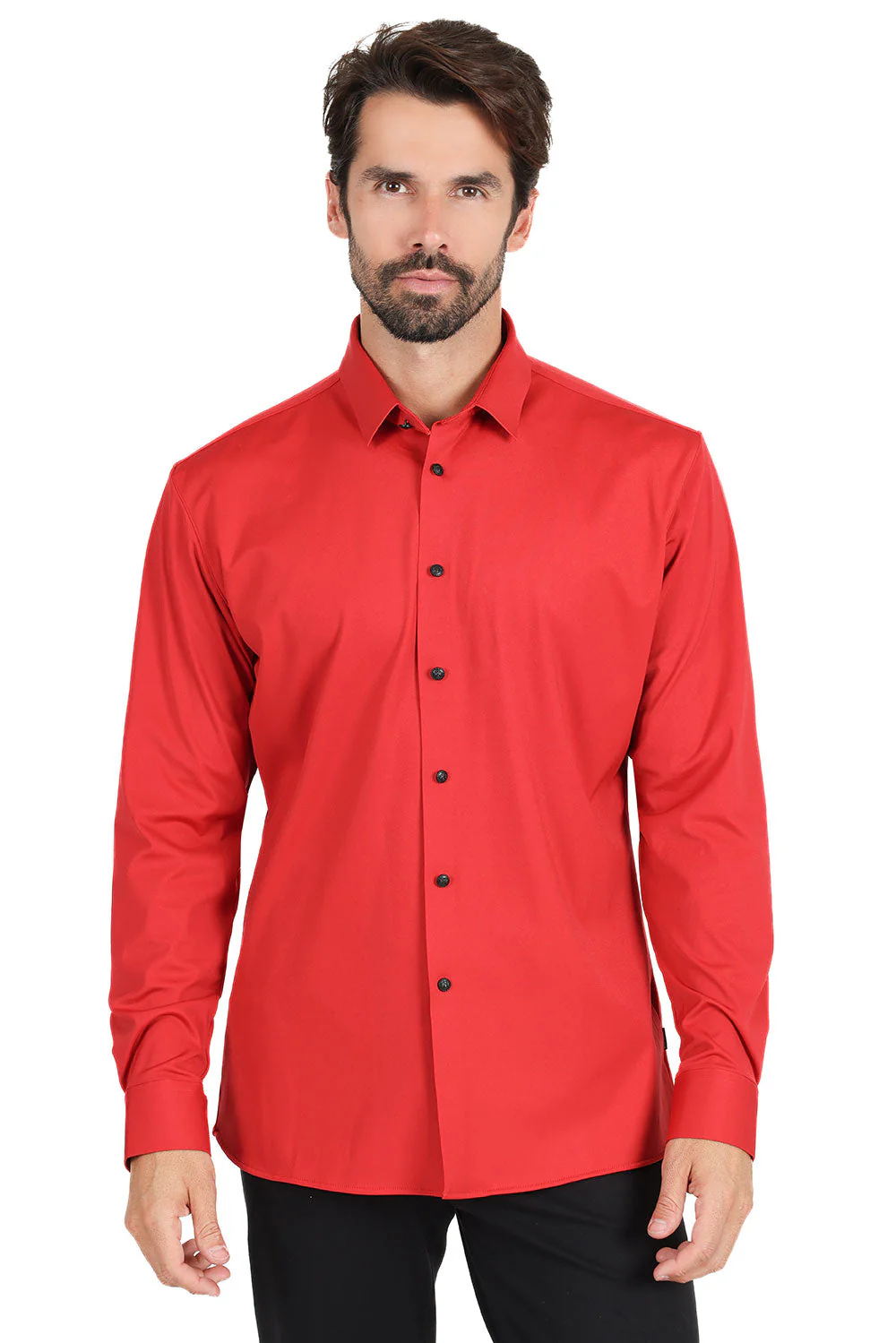 Solid Emperor Long Sleeve Shirt - Image 25