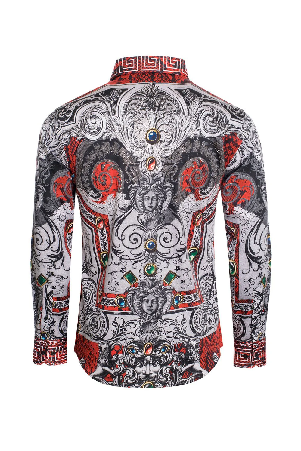 Summer Night Rhinestone Long Sleeve Shirt - Image 12