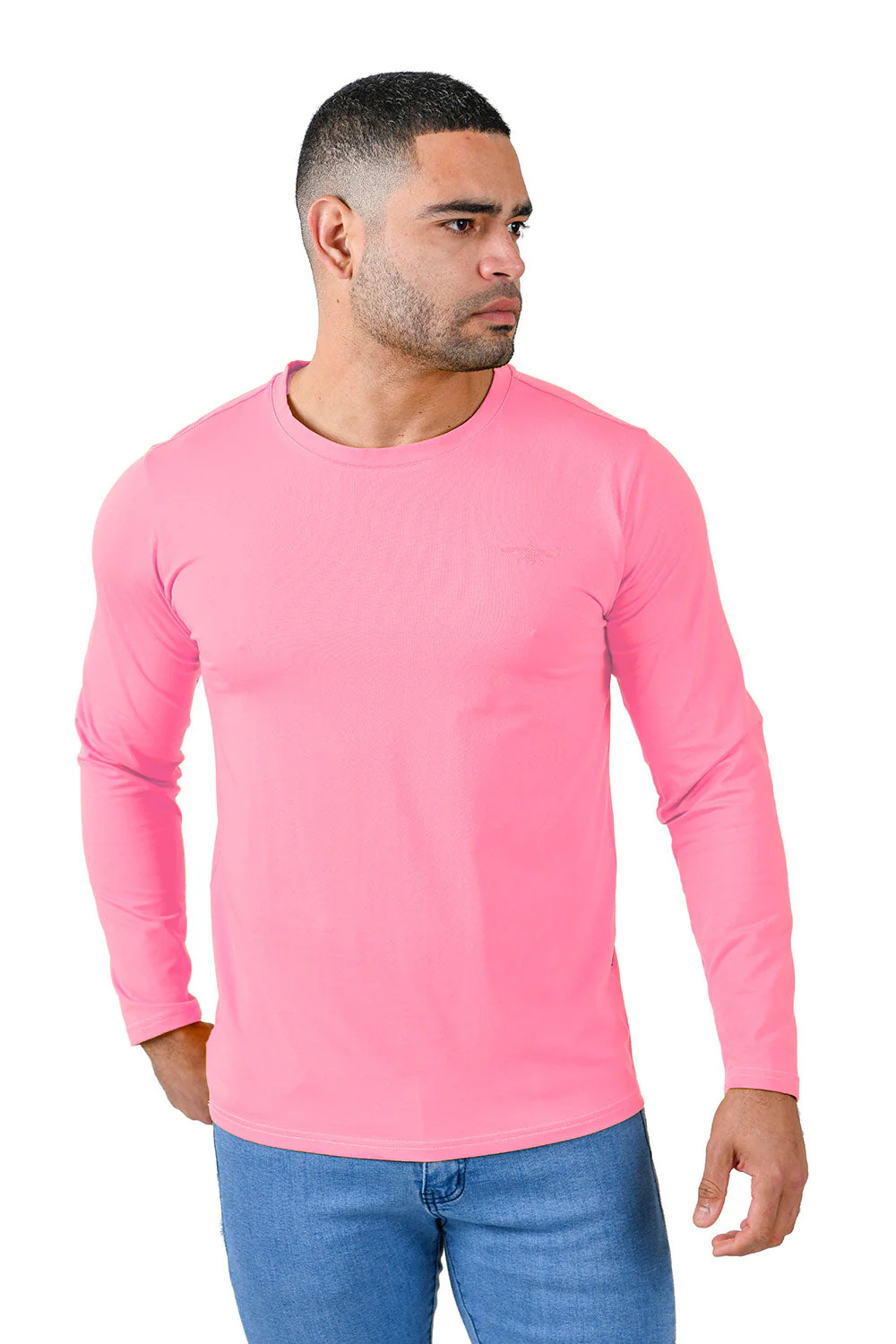 Trendy basics Long Sleeve Crew Neck T-Shirt - Image 23