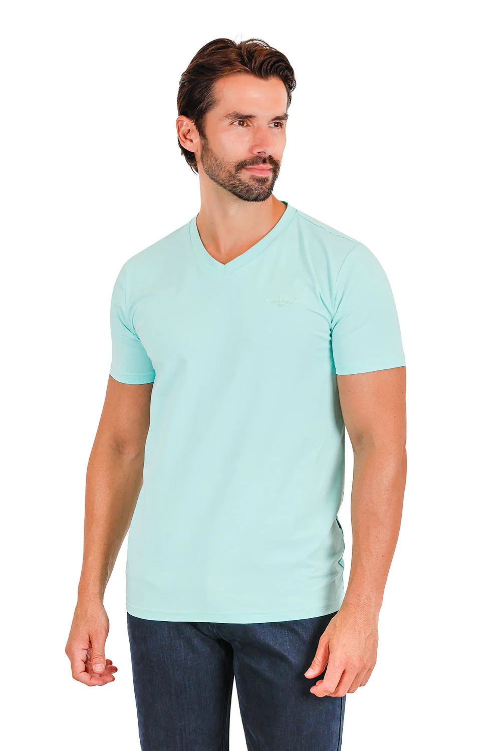 Trendy basics V-Neck T-Shirt - Image 25